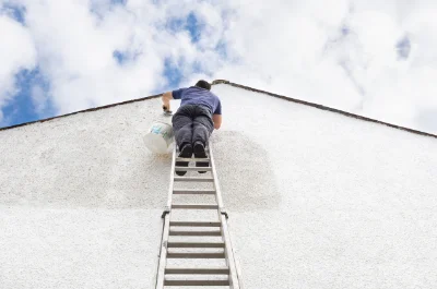 Peinture extérieure à l'Houmeau — façades et ravalement